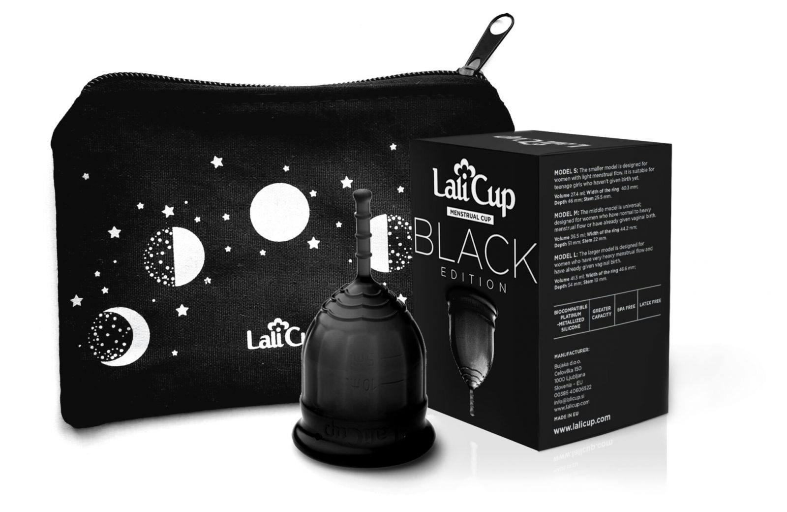 LaliCup menstruációs kehely - S-black-box-pouch-scaled